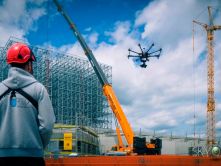 Baustelle Luftaufnahmen Drohne - by SkyOptix